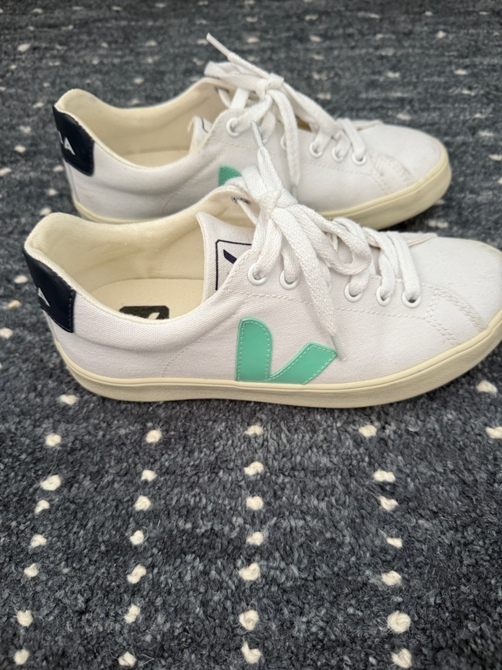 Veja  Canvas White Sneakers